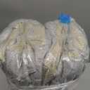 AddGrace Extra Thick Chair Cushions for Dining Chairs Set of 4 Non-Slip Kitchen Chair Pads Soft Dining Room Seat Cushion with Ties 16" x 16" x 4" Dark Green (Grey)