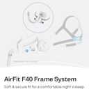 Resmed AirFit F40 Replacement Frame System (Without Headgear) - Large