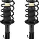 Front Strut Shock Assembly w/Coil Spring for Honda Civic Only fit Sedan 2006-2011, for Acura CSX 06-11, Replace 172286 172287, Left & Right, 2PCS