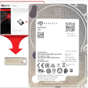 Fantom Drives 5TB Internal Hard Drive Upgrade Kit with Seagate Barracuda ST5000LM000, 2.5", 15mm, 5400RPM, 128MB Cache