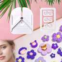 Stud Post Embedding Tool for Polymer Clay Earring Clay Cutters for Polymer Clay Jewelry Earring Post Embedder tool 5PCS