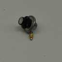 MENSI Low Pressure 1 LB Propane Adjustable Regulator with M12X1.5 Male Adaptor Nozzle for Camping Grill (silver)