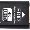 EVanlak Hdmi Edid Emulator Passthrough 3rd Generrtion Premium Aluminum Eliminated Emulator Adapter Work with Mac Thunderbolt to HDMI Switches/Extender/AV Receiver/Video Splitters 1080-3840x2160@60H (E4K-1PC)