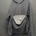 KITTYROO Cat Hoodie, The Original AS SEEN ON TV Kitty Carrying Sweatshirt, with Super Soft Kangaroo Pet Pouch SizeXL