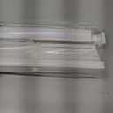 LazBlinds No Drill Blinds for Indoor Windows, Cordless 1" Vinyl Mini Blinds, Privacy S-Curve Blinds for Windows, Room Darkening Horizontal Window Blinds and Shades for Home, 25" W x 48" H, White