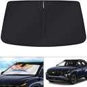 KUST Windshield Sun Shade for Hyundai Tucson Accessories 2022-2025 2026 Window Sunshade Sun Visor Protector Foldable Blocks UV Rays Keep Your Car Cooler