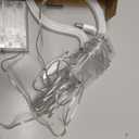 BRIGHTDECK 2 Pack Halloween Neon Signs, White Ghost, Blue Bat Full Moon Neon Lights Decorations, USB/Battery Powered Led Neon Sign for Halloween Wall Decor, Bedroom, Kids Gift, Bar, Party(Full Moon)