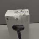 Slopehill Professional Ionic Hair Dryer, Powerful 1800W Fast Drying Low Noise Blow Dryer with 2 Concentrator Nozzle 1 Diffuser Attachments for Home Salon Travel (Black)