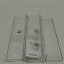 upsimples 4 Pack Acrylic Shelves for Wall Storage, 15" Floating Bookshelves for Kids, Display Shelf Organizer for Bathroom, Bedroom, Living Room, Kitchen, Room Decor, Clear