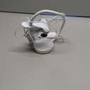 Glocusent Clip on Light, 72 LEDs Clip on Lamp with Amber Night Light, 3 Colors & 5 Brightness Bed Lamp, 30/60-Min Auto Off Timer, Perfect Eye Caring Reading Lamps for Bed/Headboard/Table/Desk (White)