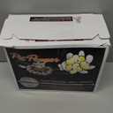 Campfire Popcorn Popper - Old Fashioned Popcorn Maker with Telescoping Handle - Camping Gear by Great Northern Popcorn (Black)