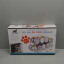 Pet Food Can Dispenser | Holds 24 Cans | Space Saving | Stackable | Cabinet Organizer | Chrome (15.5"x 5.5"x 10")