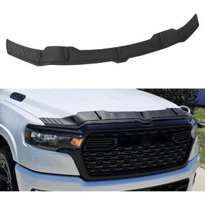 Hood Deflector Fit for Dodge RAM 1500 2019-2025 Hood Protector TPE Hood Shield
