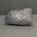 Sunheir Washable Large Dog Bed Covers Soft Plush Replacement, Waterproof Dog Bed Liner, Pet Bed Cover with Zipper 36x27x3 Inches, Grey, Cover Only