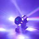 8LED Moving Head DJ Light Stage Led Lighting Pinspot Lights Uplighting Rotating Beam Lights for Events Sound Activated Light for DJ KTV Disco Party Wedding Concert Festival