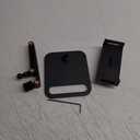 Adjustable Tablet Stand, Multi-Angle Desktop Mount Holder, 360 Swivel, 4-12.9 inch, Black