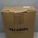 Monbix Queen Comforter Set - 7 Pieces  Bed in a Bag Queen Bedding Sets with Comforters, All Seasons Comforter Bed Set with Sheets,Pillowcases & Shams