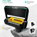 Skywin-Trailer Lock, Axle Stop Device, Magnetic Trailer Axle Stopper, Trailer Tandem Slide Stopper for Semi Trailers, Refrigerator Trailers, Dry Van Trailers, Semi Truck Tools (Black)
