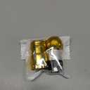 L&M Lamp Socket Replacement, E26 Threaded Base, Turn Knob for ON/Off Light Settings, Lamp Parts for Table and Floor Lamps Repair, Dimmable Light Bulb Socket with Lamp Switch(Gold)