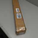 LazBlinds No Drill Zebra Blinds for Windows 27" W x 48" H, White