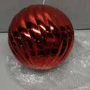 8in Large Christmas Ornaments Red Shatterproof Christmas Ball Ornaments Giant Hanging Balls Mercury Decorations for Holiday