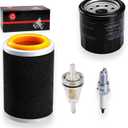 Air Filter & Guide Cage Cap Oil Filter Kit For Yamaha Grizzly 350 400 450 Bruin 350 Kodiak 400 450 Wolverine 350 450 5UH-E4458-00-00