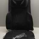 Shiatsu Neck and Back Massager with Heat, 4D Kneading Back Massager for Pain Relief Deep Tissue, Comfortable Back Massage for Chair, Massager for Home Office, Gifts for Women Men Parents Christmas (Black)