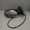 A-Premium Passenger Side Power Door Mirror - Compatible with Chevrolet Tahoe Suburban 1500 2007-2014, Suburban 2500 2007-2013 & GMC Yukon 2007-2014, Yukon XL 1500 2500 - Heated Manual Folding Chrome