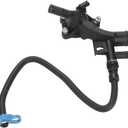 Engine Coolant Housing Water Outlet with Hose - Compatible for Chevrolet Cruze 2011-2016 - Replace Part 25193922 13251447