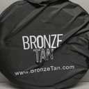 Pop Up Spray Tan Tent for Professionals - Waterproof Booth With Portable Carrying Case for Spray Tan Salons - Self Tanning Black by Bronze Tan