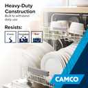 Camco Dishwasher Drain Pan - Measures 24 x 20-1/2 OD - Protects Floors, Cabinets, Walls & Features Front Opening for Easy Leak Detection - Crafted of Heavy-Duty Polymer - 24 x 20-1/2 (20600)