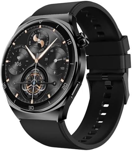 AMOLED Smart Watches for Men Women Fitness Tracker Watch Smartwatch for Android Phones/iPhone Compatible 1.43" HD Mens Watch with SOS ChatGpt AI Voice Heart Rate Sleep Female Cycle IP68 Waterproof