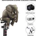 MACTREM 84" Camera Tripod, DSLR Tripod Heavy Duty for Travel, 360 Ball Head Professional Aluminum Tripod & Monopod with Carry Bag Compatible with Canon Nikon Binoculars Laser Telescope, 33lb Load
