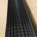 Black Hardware Cloth 36in x 100ft 1 inch 16Gauge Black Coated Welded Wire Fence Wire Mesh Roll Snake Wire Mesh Rabbit Wire mesh Gopher Wire mesh Garden Fence Poultry Netting Wire Chicken Wire Fencing