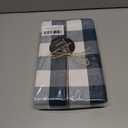 Buffalo Plaid Check 52"x70" Tablecloth 100% Cotton Washable Rustic Rectangle Table Cover Decorative for Gifts, Dining, BBQ, Buffet Parties & Camping - Teal