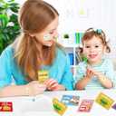 2 x Joyseller 35 Pack Valentines Cards for Kids - Cute Kids Valentines Cards with Envelopes & Scratch and Sniff Stickers - Food Pun Valentines Day Card for Classroom Exchange School Activity