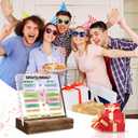 2 x Growth Mindset Desk Decor Sign, Mental Health Therapy Office Motivational Gift, Positive Affirmations for School Psychology Office Classroom, Clear Acrylic Sign