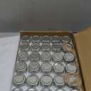 Encheng 1.5oz Clear Hexagon Jars,30 Pcs Mini Honey Jars with Silver Lids,Small Glass Jars with Tags and Jute Twine for Party Favor,Herbs,Jelly,Jams,Spices,Wedding Favor