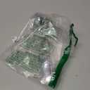 Yupjlia 2 Pack Toilet Handle Replacement Kit, Front Mount Toilet Flush Lever Replacement with Anti-Rust Metal Rod/Stainless Steel Flapper Chain, Tank Bowl Handle Trip Levers