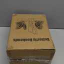 Vintage Brass Butterfly Bookends,Resin Book Ends for Shelves,Heavy Duty Decorative Bookends,Creative Book Stopper Holder Decor for Desk Home Office,Shelf Decoration,Gifts for Mother's Day, Black Brass