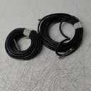 2PCS Professional 15 Feet 12 Gauge 1/4 Inch to 1/4 Inch Male Speaker Cables - 15ft 12AWG 6.35mm Stereo Audio Wires DJ Cables - 2 Pack