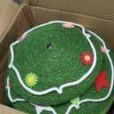 Cinnvoice 41.3" Christmas Cat Tree Tower with Cat House Sisal Scratching Post Ball Teaser Plaything for Indoor Cats Multi-Level Tree Tower Furniture for Kittens Christmas Party Decor, Green