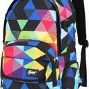 rickyh style School Backpack Travel Bag for Men & Women Lightweight College Back Pack with Laptop Compartmen