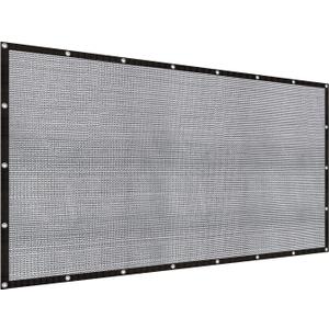 LOVE STORY 6x12FT Shade Cloth for Plant Heavy Duty Knitted Mesh Tarp with Grommets Screen Mesh Netting for Garden Patio Porch Pools Greenhouse Dump Truck