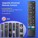 Universal-TV-Remote-Control for Samsung/LG/Vizio/TCL/Hisense/Sony/Philips/Roku Smart TVs