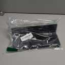 9 Inch Acrylic Floating Shelf No Drill Adhesive Wall Shelf Set of 4 for Funko Pop Storage, Floating Shelves Damage-Free Expand Wall Space for Living Room, Bathroom, Gaming Room, Office - Black