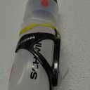 Schwinn Translucent Sport Water Bottle and Bottle Holder Combo, 26 oz or 750 ml, BPA-Free Squeeze Sport Bottle with Ounce Markers, Easy to Attach Polymer Cage (26 Ounces, Multi-colored Translucent Water Bottle)