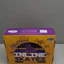 MammyGol Kids Inline Skates Boy or Girls Adjustable Skates with Illuminating Wheels Roller Skates for Beginners (Small - Little Kid (10-13C US), Blue)