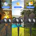 Snowflake Projector Lights Outdoor, Led Christmas Lights Outdoor, Snowfall Projection Lights Waterproof for Christmas Decorations[LL-049-03], White