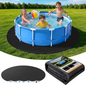 HOLDCOVER 15 Ft Round Pool Liner Pad for Above Ground Swimming Pool